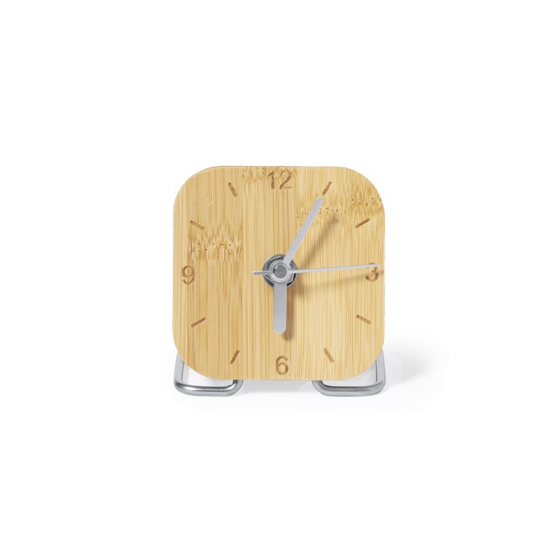 Horloge Personnalisée Éco-responsable en Bambou - Eciko Matières : bambou livraison express 24h 48h