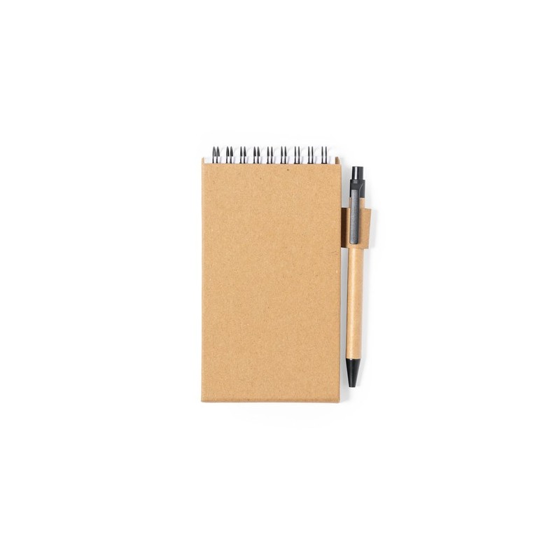 Bloc Notes Éco-responsable et Fonctionnel Personnalisé Phesux Matières : carton recyclé personnalisable avec votre logo