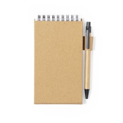 Bloc Notes Éco-responsable et Fonctionnel Personnalisé Phesux Matières : carton recyclé objet promotionnel éco-responsable