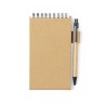 Bloc Notes Éco-responsable et Fonctionnel Personnalisé Phesux Matières : carton recyclé objet promotionnel éco-responsable
