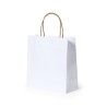 Sac en Papier Recyclé Durable Personnalisé Yeman pas cher Matières : papier recyclé Couleurs : blanc