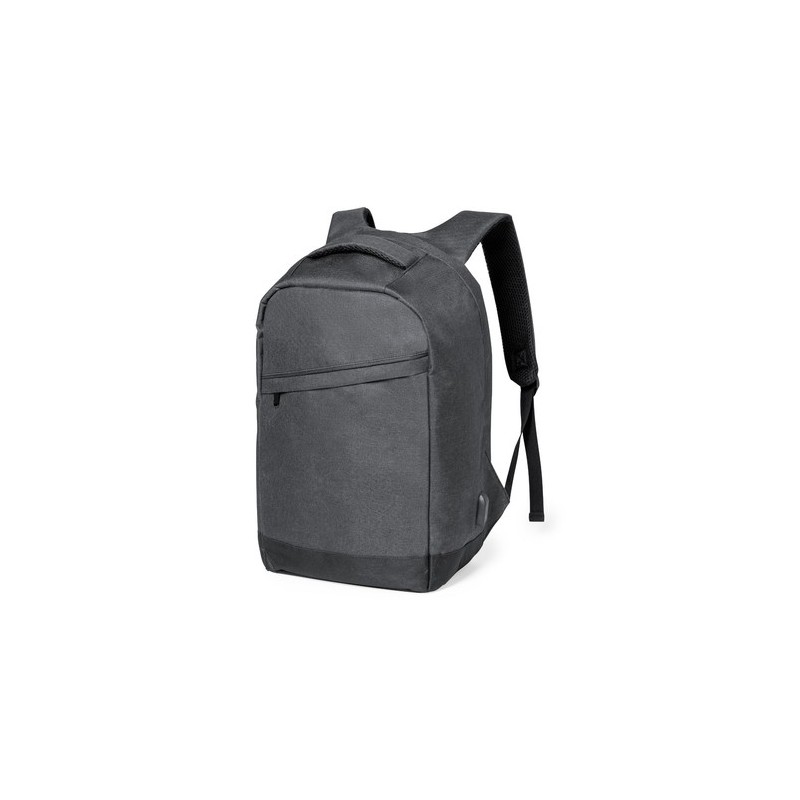 Sac à Dos Antivol Personnalisé Économique Frissa Matières : polyester Couleurs : noir
