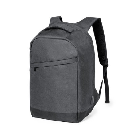 Sac à Dos Antivol Personnalisé Économique Frissa Matières : polyester Couleurs : noir