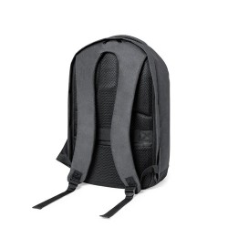 Sac à Dos Antivol Personnalisé Économique Frissa Matières : polyester Couleurs : noir cadeau entreprise pas cher