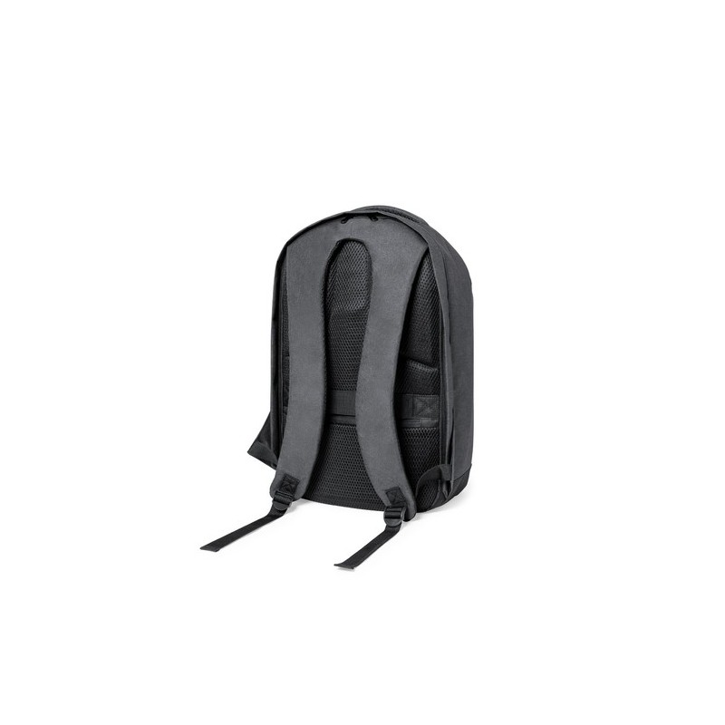 Sac à Dos Antivol Personnalisé Économique Frissa Matières : polyester Couleurs : noir cadeau entreprise pas cher