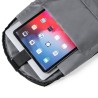 Sac à Dos Antivol Personnalisé Économique Frissa Matières : polyester Couleurs : noir marquage laser ultra précis