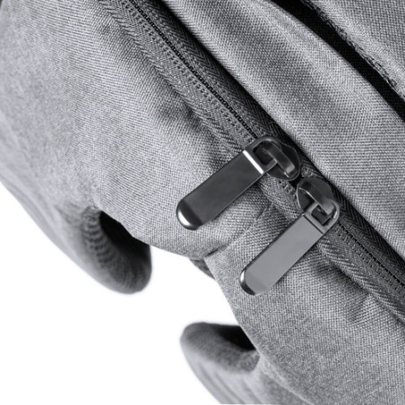 Sac à Dos Antivol Personnalisé Économique Frissa Matières : polyester Couleurs : noir livraison express 24h 48h
