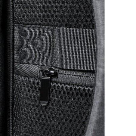 Sac à Dos Antivol Personnalisé Économique Frissa Matières : polyester Couleurs : noir objet promotionnel éco-responsable