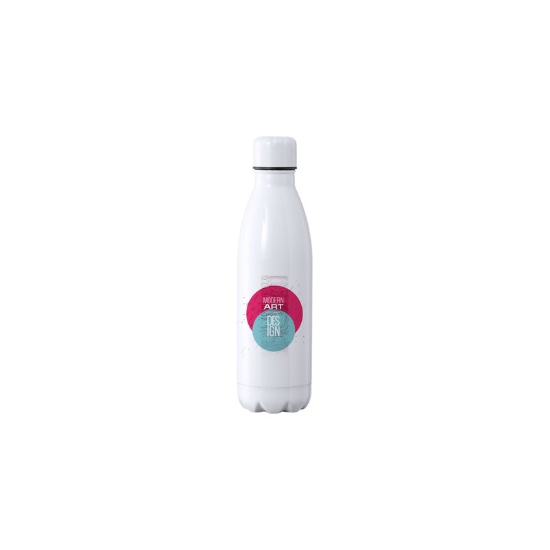 Bidon Thermique Personnalisé à Sublimer - Varn Matières : acier inoxydable Couleurs : blanc goodies publicitaire événementiel