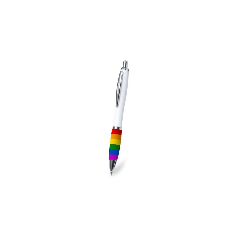 Stylo Personnalisé Élégant Multicolore Poison - pas cher Couleurs : rainbow personnalisable avec votre logo