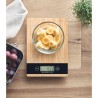 Balance de cuisine  en bambou ABS personnalisée - PRECISE Matières : bambou Couleurs : bois livraison express 24h 48h