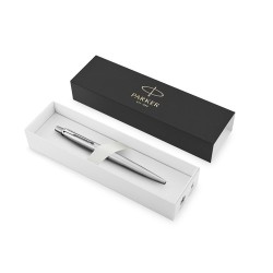Stylo Personnalisable Éco-responsable Jotter Core - Un Classique Matières : acier inoxydable Couleurs : argenté cadeau entrepris