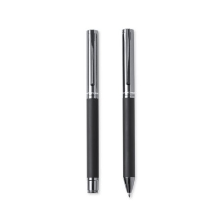 Set de Stylos d'Exception Personnalisé Tengluk à Prix Abordable Matières : métal Couleurs : noir
