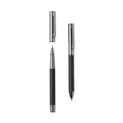 Set de Stylos d'Exception Personnalisé Tengluk à Prix Abordable Matières : métal Couleurs : noir impression haute définition
