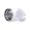 Mug Isotherme Personnel Éco-responsable Harbin Matières : acier inoxydable Couleurs : noir marquage laser ultra précis