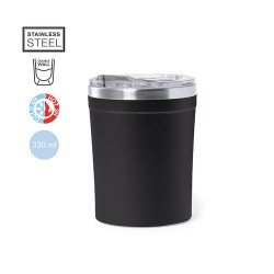 Mug Isotherme Personnel Éco-responsable Harbin Matières : acier inoxydable Couleurs : blanc cadeau entreprise pas cher