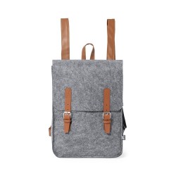Sac à Dos Éco-responsable et Pratique Personnalisé pas cher Zakian Matières : PET recyclé Couleurs : gris