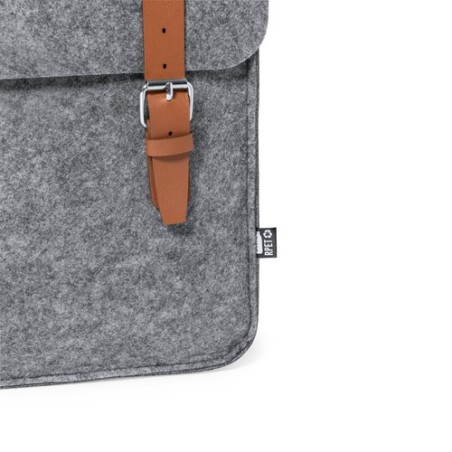 Sac à Dos Éco-responsable et Pratique Personnalisé pas cher Zakian Matières : PET recyclé Couleurs : gris livraison express 24h 