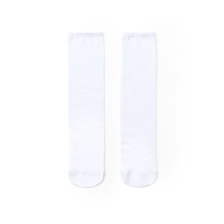 Chaussettes Sublimées Personnalisables Sakam Matières : polyester Couleurs : blanc