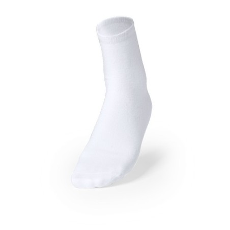 Chaussettes Sublimées Personnalisables Sakam Matières : polyester Couleurs : blanc livraison express 24h 48h