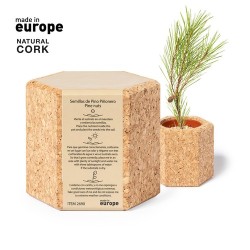 Pot de Fleurs Personnalisé Éco-responsable pour votre Jardin Gulytel Matières : liège