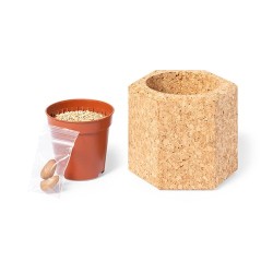 Pot de Fleurs Personnalisé Éco-responsable pour votre Jardin Gulytel Matières : liège impression haute définition