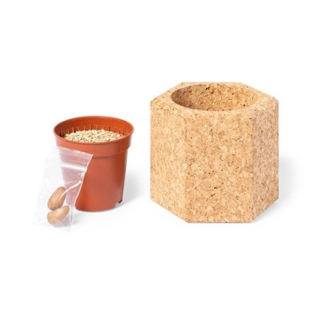 Pot de Fleurs Personnalisé Éco-responsable pour votre Jardin Gulytel Matières : liège impression haute définition