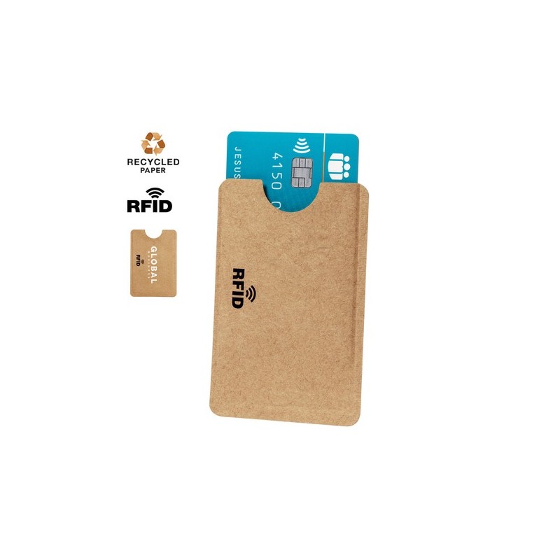 Porte-Cartes Éco-responsable et Personnalisé Sécurisé Blakbal Matières : aluminium