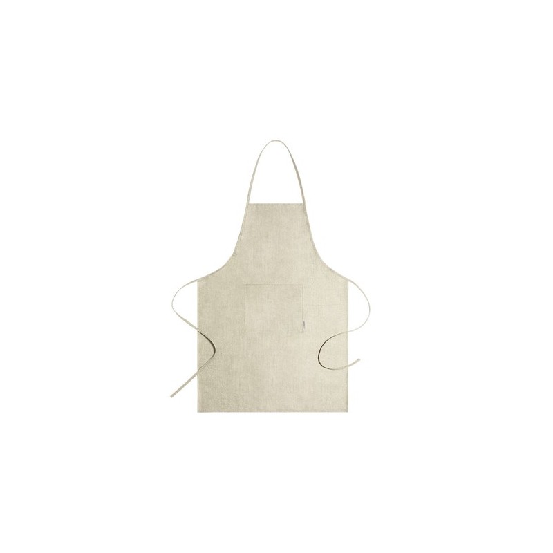 Tablier Éco-responsable Durable Professionnel Personnalisé Leiza pas cher Matières : chanvre Couleurs : naturel personnalisable 
