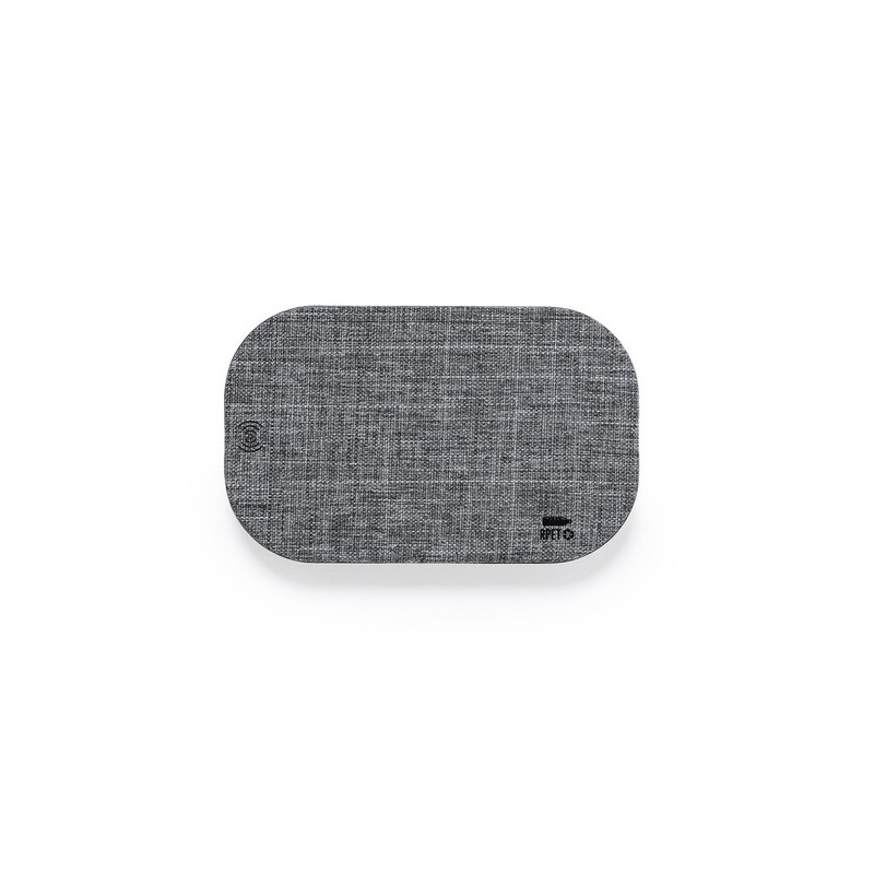 Chargeur Éco-responsable Personnalisé Yeik Couleurs : gris Matières : polyester recyclé