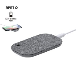 Chargeur Éco-responsable Personnalisé Yeik Couleurs : gris Matières : polyester recyclé 2