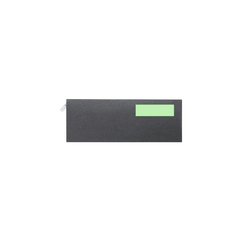 Set de stylos et rollers personnalisés en similicuir Niveum pas cher Matières : métal Couleurs : noir objet promotionnel éco-res