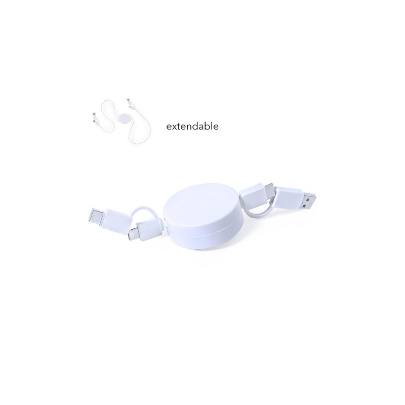 Câble de Charge Extensible Éco-responsable Kiotex