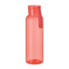 Bouteille en Tritan Éco-responsable 500ml - INDI Objet Publicitaire Personnalisé Matières : tritan Couleurs : rouge transparent 