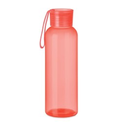 Bouteille en Tritan Éco-responsable 500ml - INDI Objet Publicitaire Personnalisé Matières : tritan Couleurs : rouge transparent 
