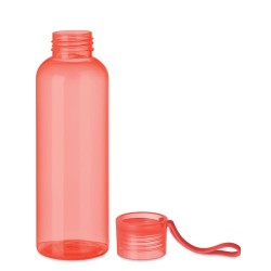 Bouteille en Tritan Éco-responsable 500ml - INDI Objet Publicitaire Personnalisé Matières : tritan Couleurs : rouge transparent 