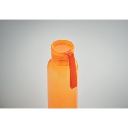 Bouteille en Tritan Éco-responsable 500ml - INDI Objet Publicitaire Personnalisé Matières : tritan Couleurs : orange transparent
