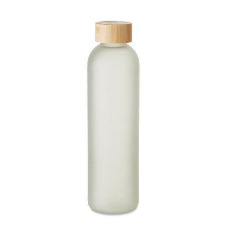 Bouteille en verre personnalisable 650ml - LOM Matières : verre Couleurs : blanc transparent