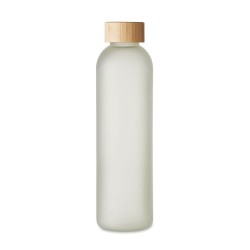 Bouteille en verre personnalisable 650ml - LOM Matières : verre Couleurs : blanc transparent 2