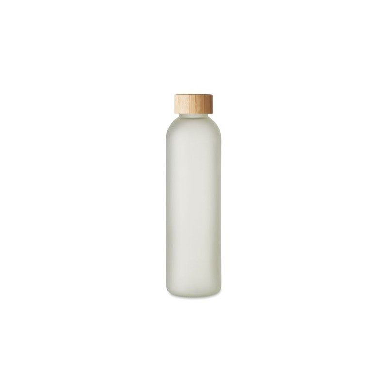 Bouteille en verre personnalisable 650ml - LOM Matières : verre Couleurs : blanc transparent personnalisable avec votre logo