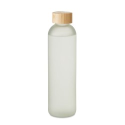 Bouteille en verre personnalisable 650ml - LOM Matières : verre Couleurs : blanc transparent goodies publicitaire événementiel