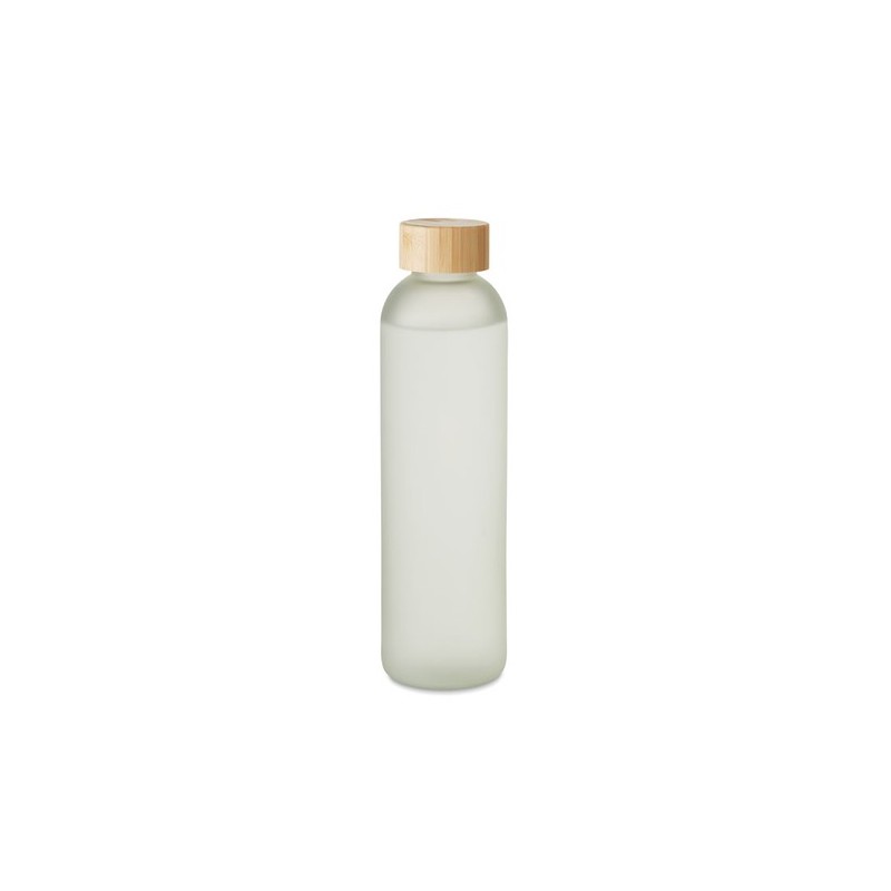Bouteille en verre personnalisable 650ml - LOM Matières : verre Couleurs : blanc transparent goodies publicitaire événementiel