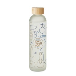 Bouteille en verre personnalisable 650ml - LOM Matières : verre Couleurs : blanc transparent impression haute définition
