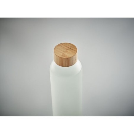 Bouteille en verre personnalisable 650ml - LOM Matières : verre Couleurs : blanc transparent marquage laser ultra précis