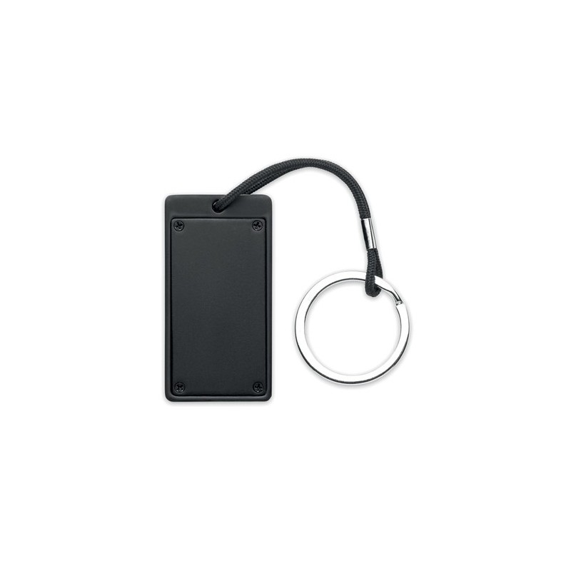 Porte-clé anti-perte  en bambou - FINIT Matières : bambou Couleurs : noir personnalisable avec votre logo