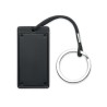Porte-clé anti-perte  en bambou - FINIT Matières : bambou Couleurs : noir personnalisable avec votre logo