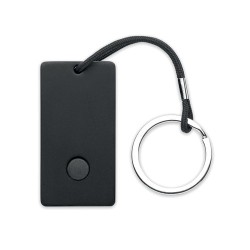 Porte-clé anti-perte  en bambou - FINIT Matières : bambou Couleurs : noir goodies publicitaire événementiel