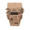 Bâtons personnalisés de graines d'herbes aromatiques pas cher - LEYTI Matières : papier Couleurs : beige personnalisable avec vo