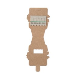 Bâtons personnalisés de graines d'herbes aromatiques pas cher - LEYTI Matières : papier Couleurs : beige cadeau entreprise pas c