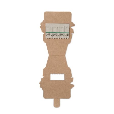 Bâtons personnalisés de graines d'herbes aromatiques pas cher - LEYTI Matières : papier Couleurs : beige cadeau entreprise pas c